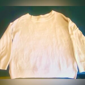 Old Navy Cloud Soft Knit Sweater Pastel Pink Womens M